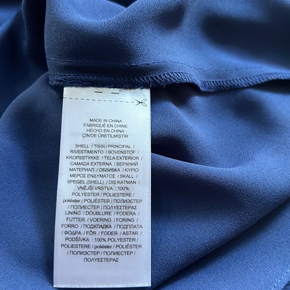 Lauren Ralph Lauren Crinkled Georgette Gown - Picture 13 of 15